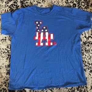 LA Red White & Blue Men’s Shirt